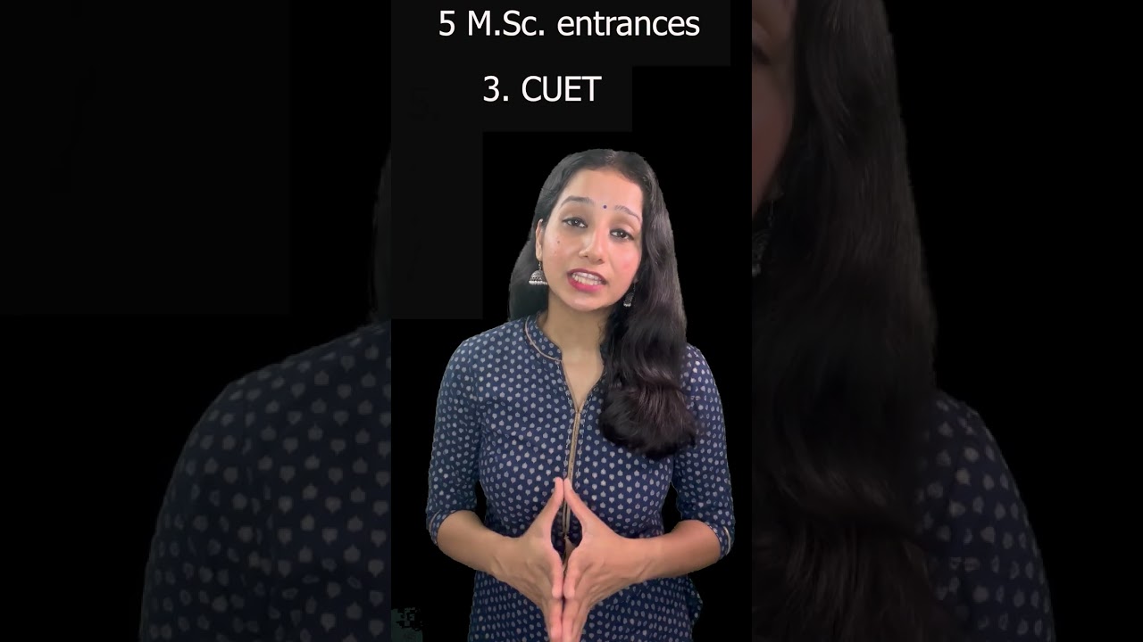 TOP 5 M.Sc. Entrances