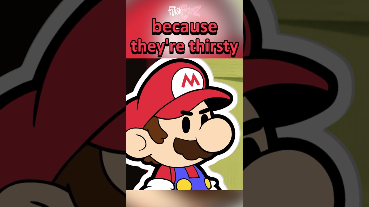 Mario takes the RED PILL! 💊