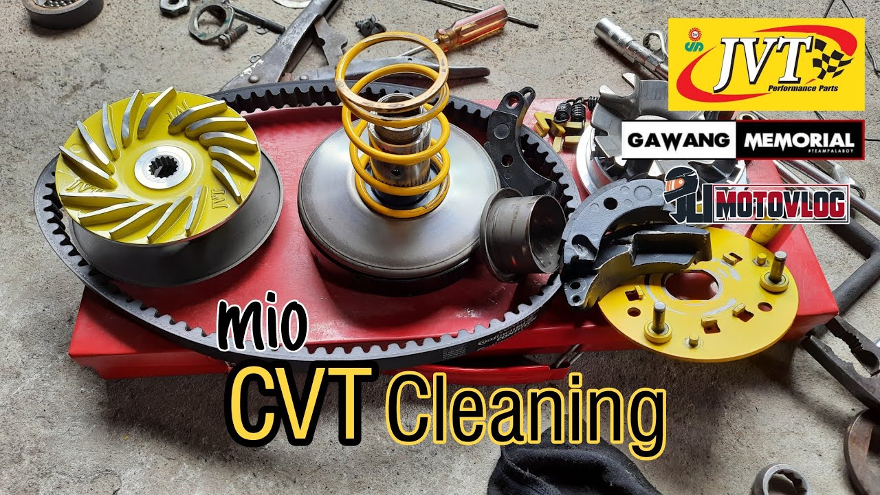 CVT CLEANING | JVT | Mio 160 BV | JLIMotovlog