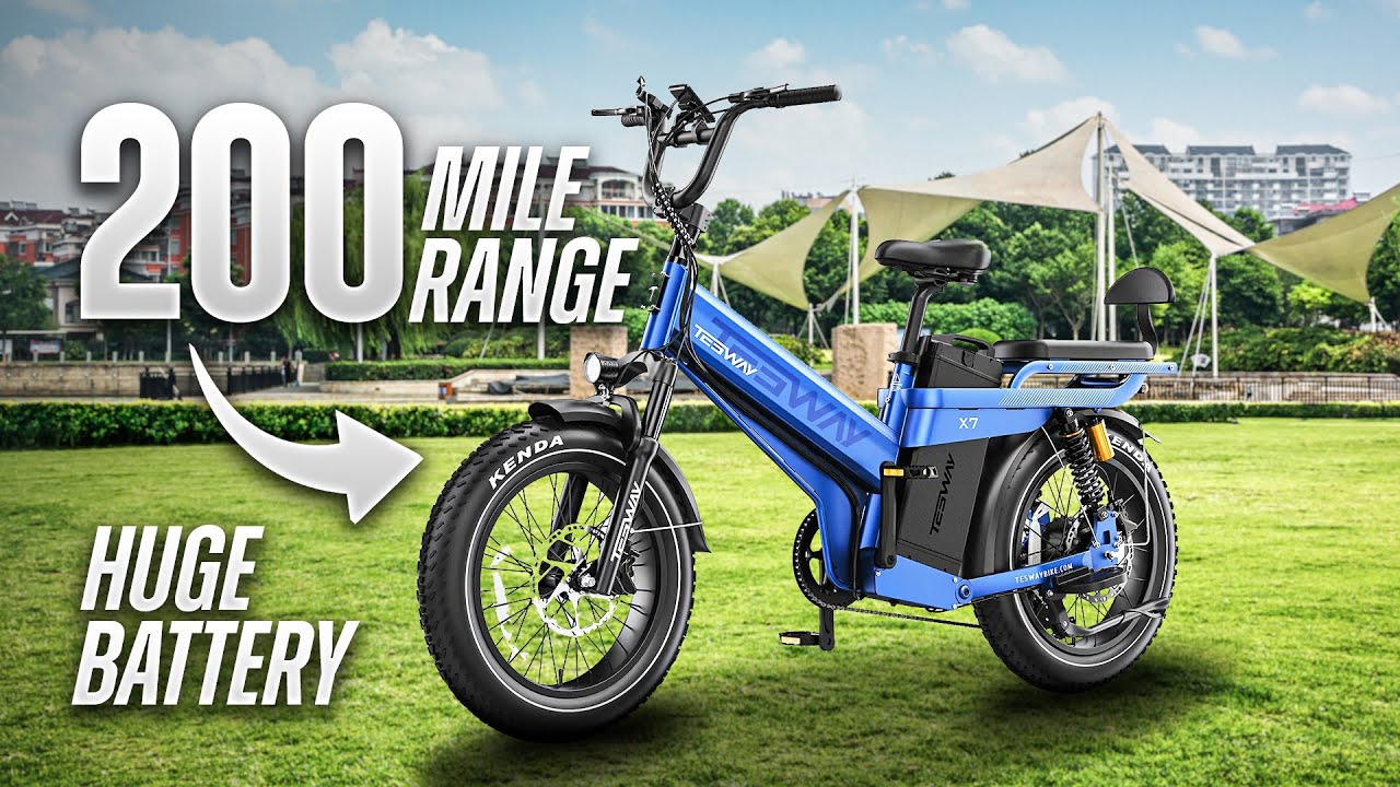 Tesway X7 Pro | Тест и полный обзор электровелосипеда с запасом хода в 100 миль
