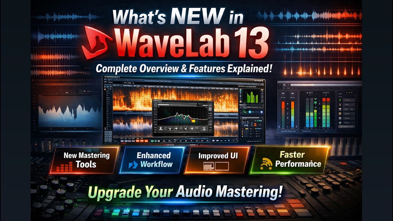 WaveLab 13 New Features Explained &ndash; Complete Overview for Audio Mastering & Editing