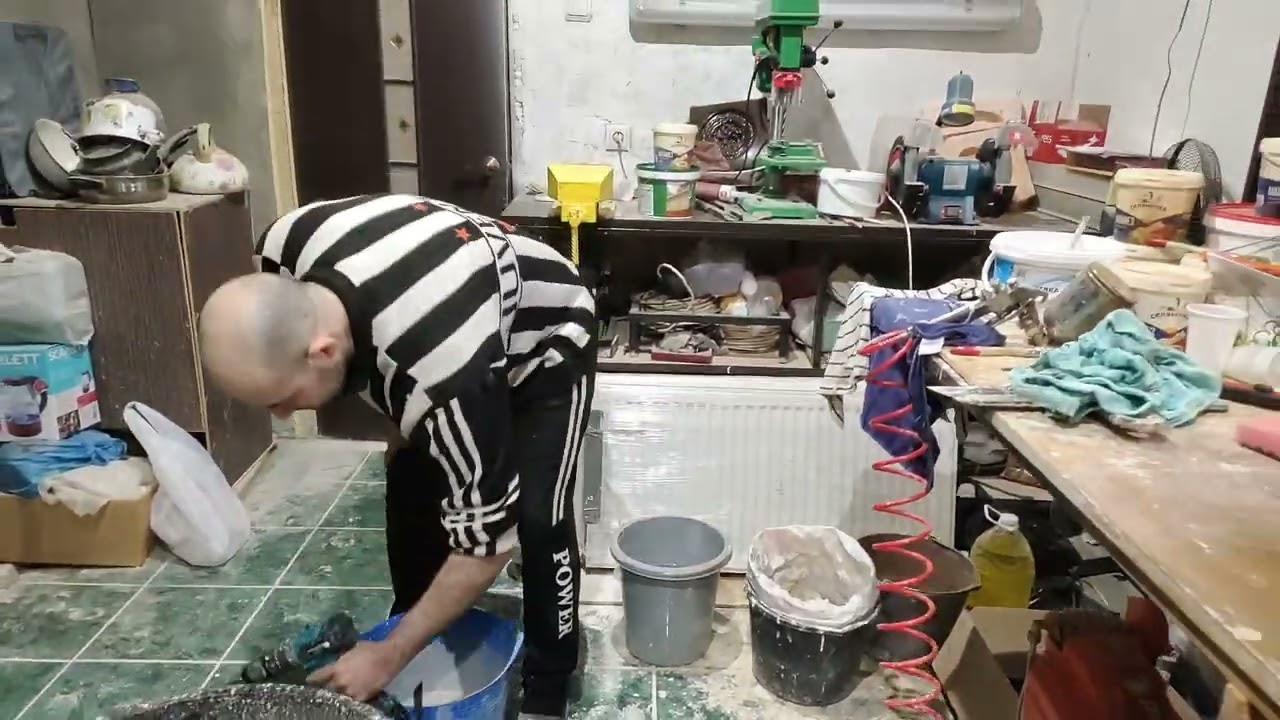 ЗАЛИВКА И РАСФОРМОВКА ПЛИНТУСА  ДЛЯ ДЕКОРАТИВНОГО КАМНЯ!