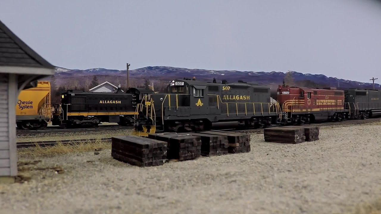Allagash Tour - Trainmaster TV - Part 1 / Deel 1