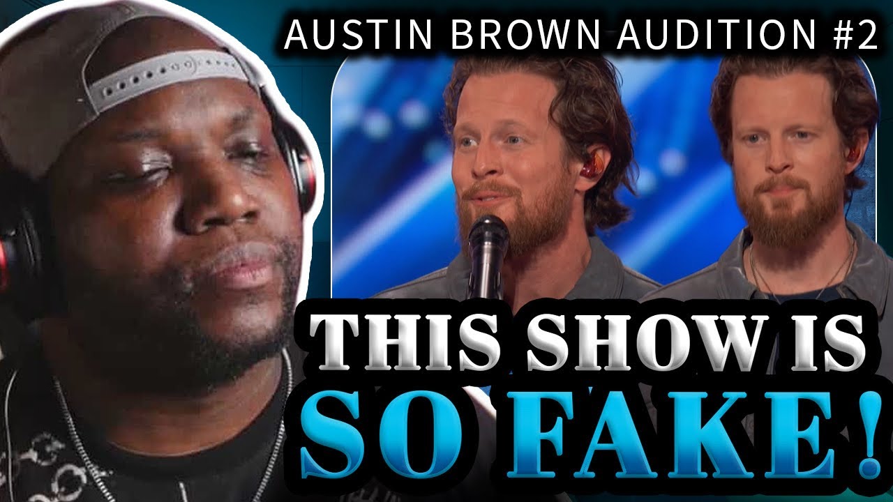 Vocalist Reacts -Austin Brown Audition #2 | Somebody Believed | Week 6 | America's Got Talent 2025