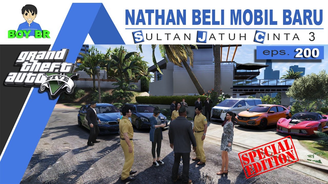 NATHAN PINDAH RUMAH - REAL LIFE MOD eps.200 - GTA 5 INDONESIA