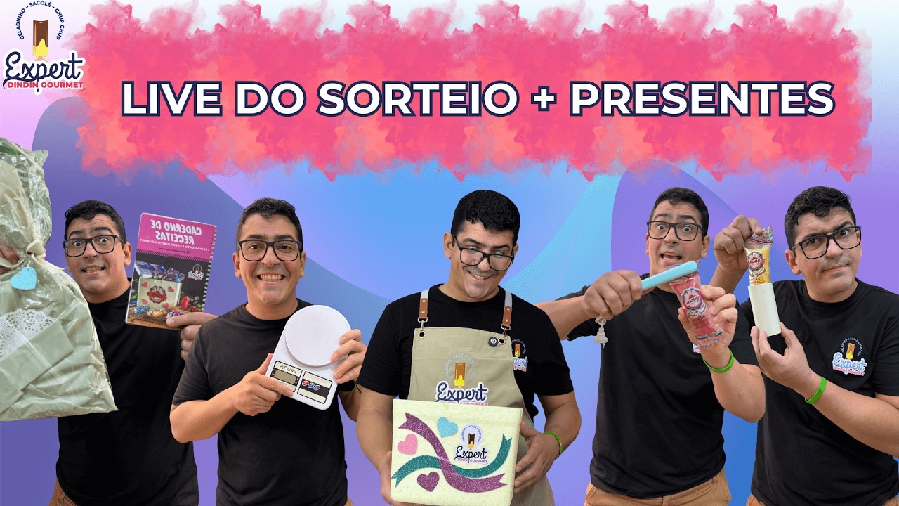 Live do Sorteio + Presentes