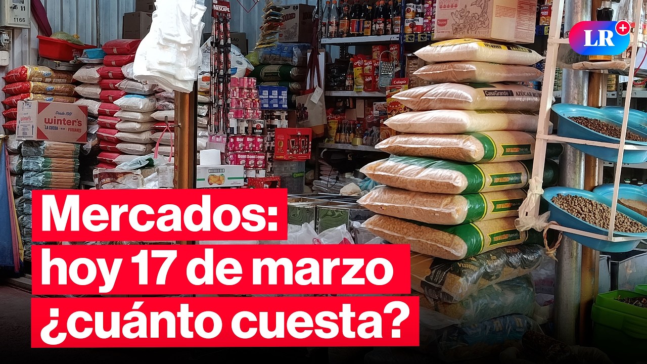 🔴¿CUÁNTO CUESTA? Precios en MERCADOS: pollo, papa y otros HOY 17 de marzo Perú | #EnVivoLR
