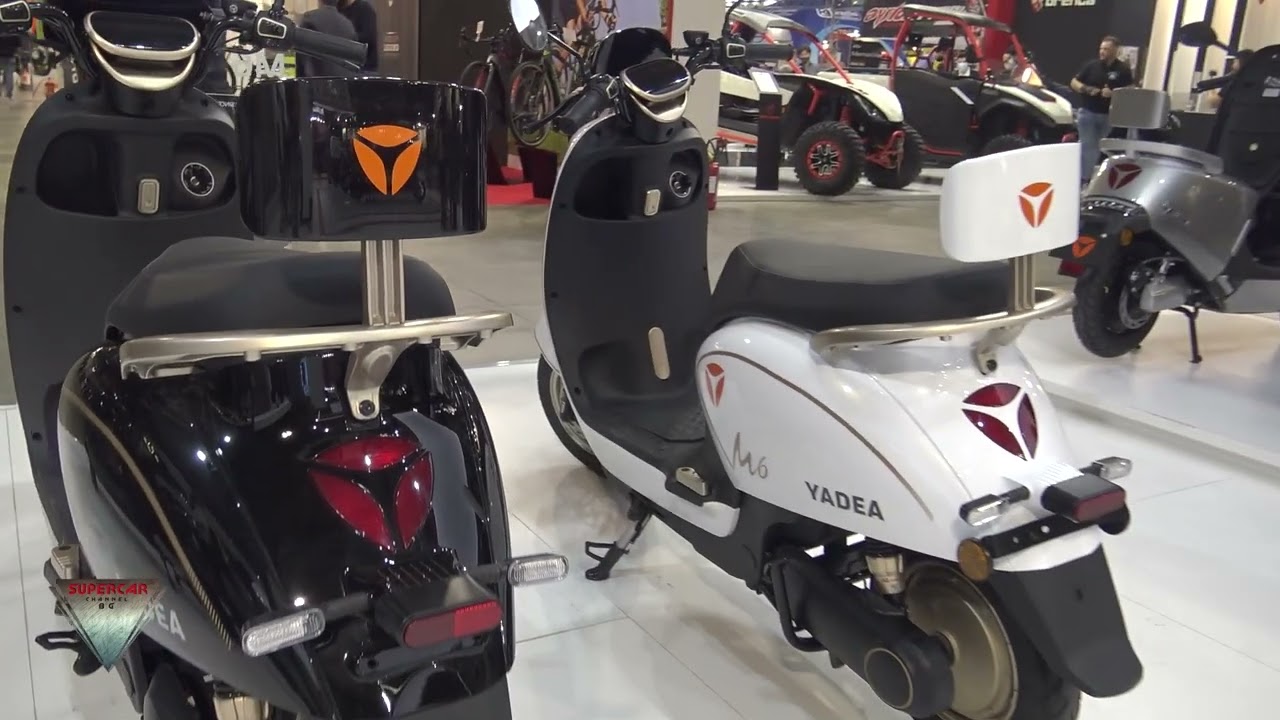 2022 Yadea M6 Scooter  Walkaround Eicma 2021