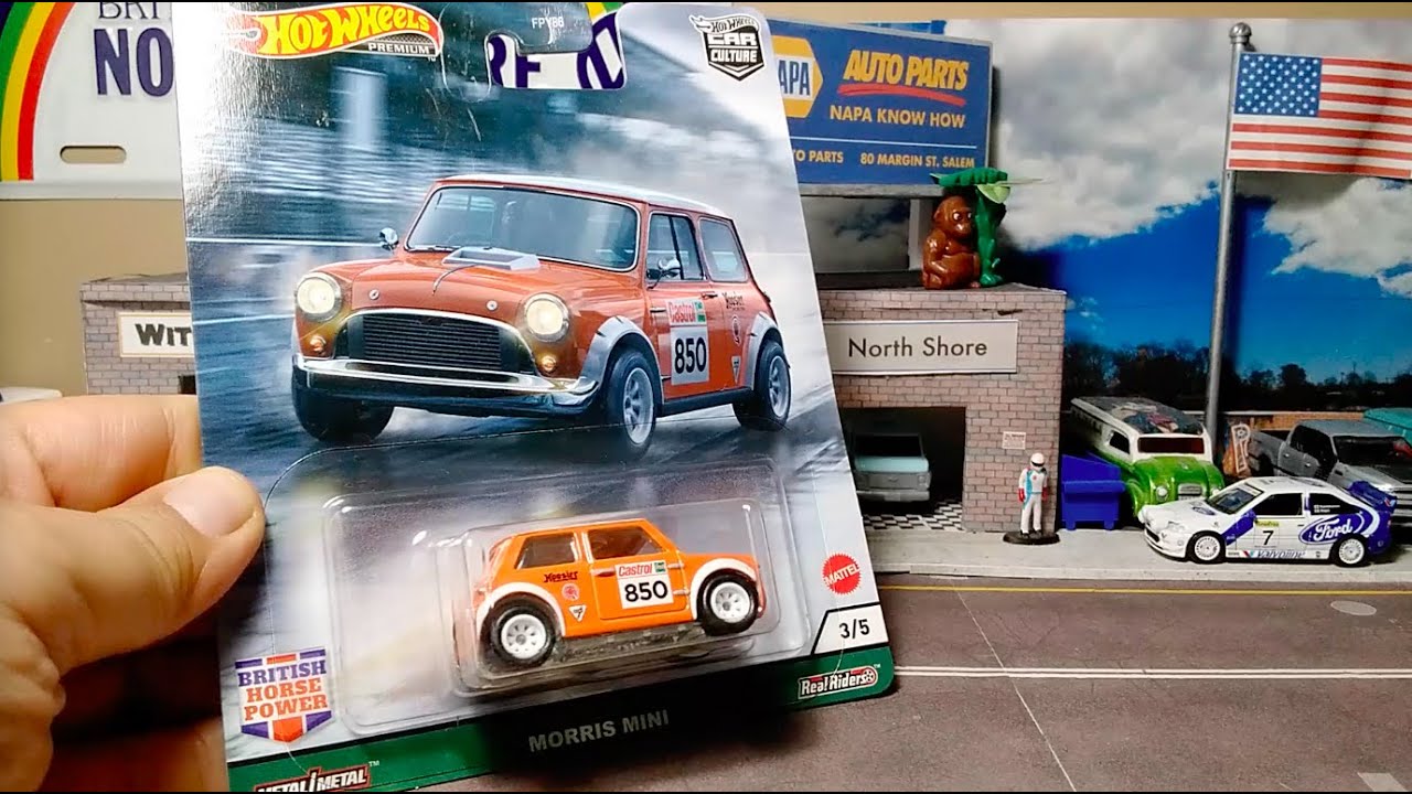 Hot Wheels Morris Mini Collection and Cracking A Premium British Horsepower Release