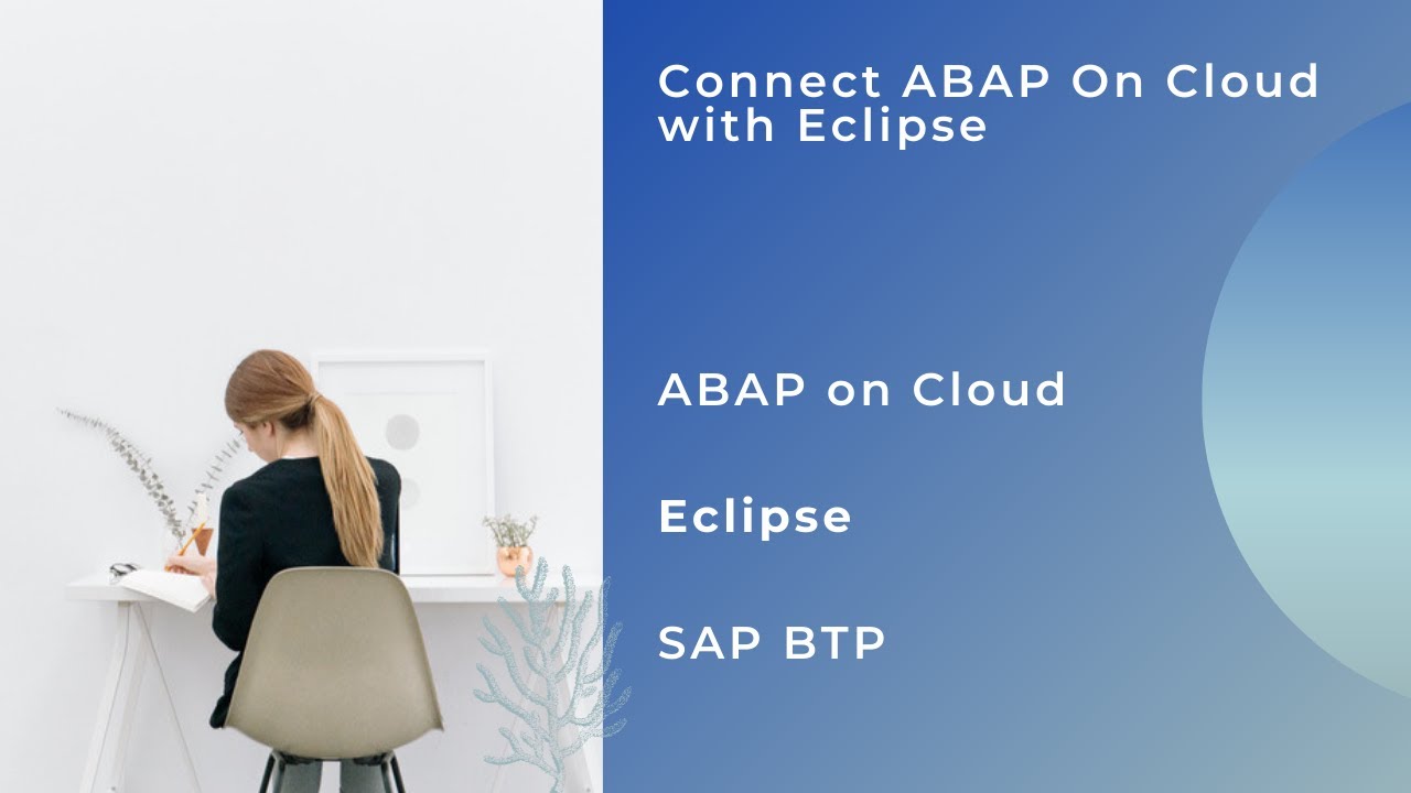 Connecting ABAP on Cloud in SAP BTP Cockpit with Eclipse | SAP BTP | RAP | Step by Step Guide