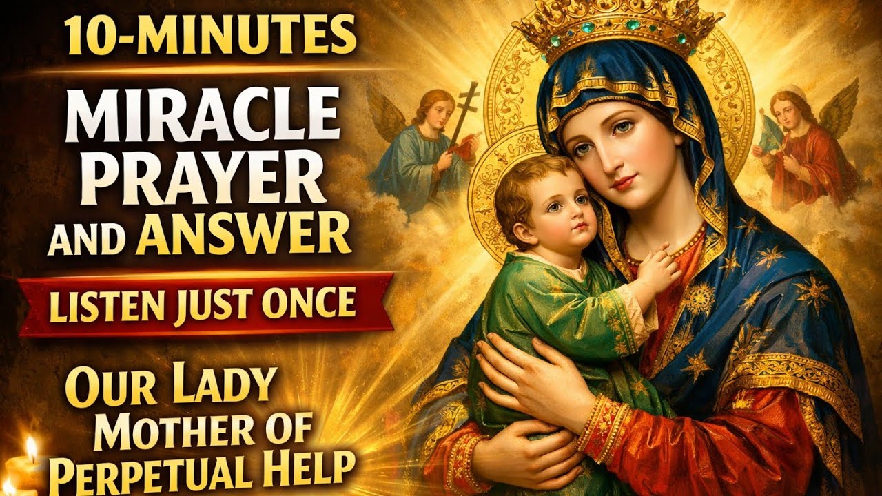 🙏 OUR LADY, MOTHER OF PERPETUAL HELP URGENT MIRACLE. PRAYER FOR HEALING AND  DIVINE INTERVENTION