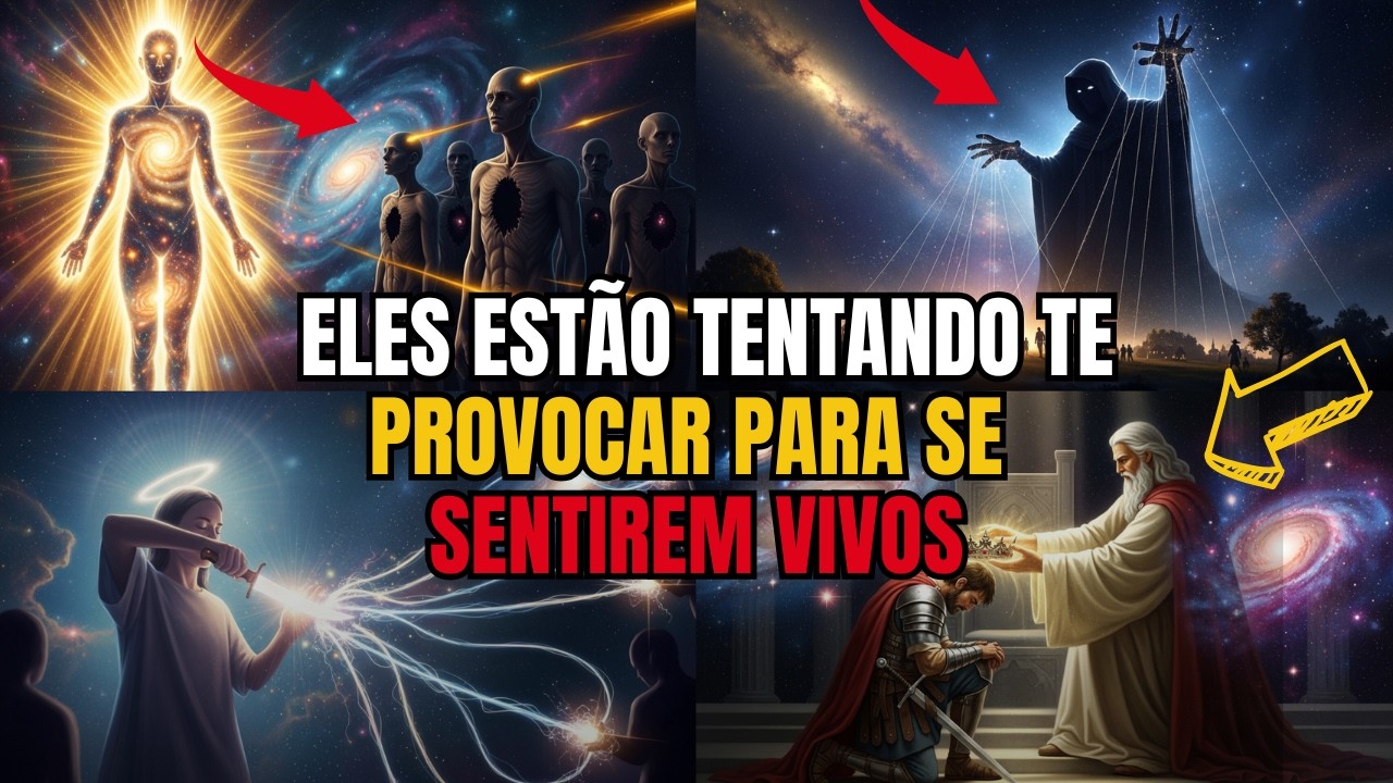 🔥 ESCOLHIDOS: ELES ESTÃO TENTANDO TE PROVOCAR PARA SE SENTIREM VIVOS 🔥