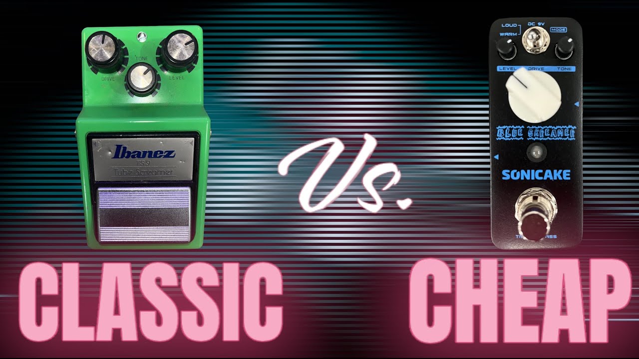TS9 Tube Screamer против бюджетной гитарной педали Overdrive 