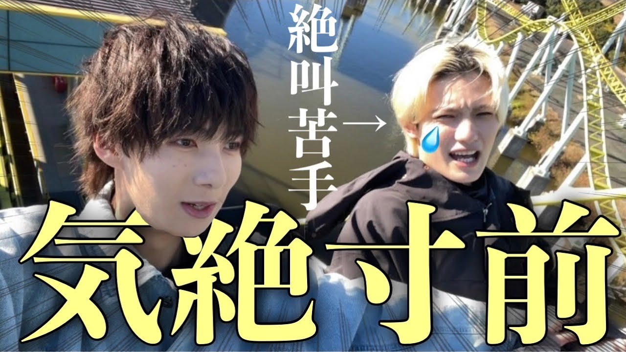 ガチ絶叫嫌いな同居人を遊園地に連れ出して克服させようとしたらwwww