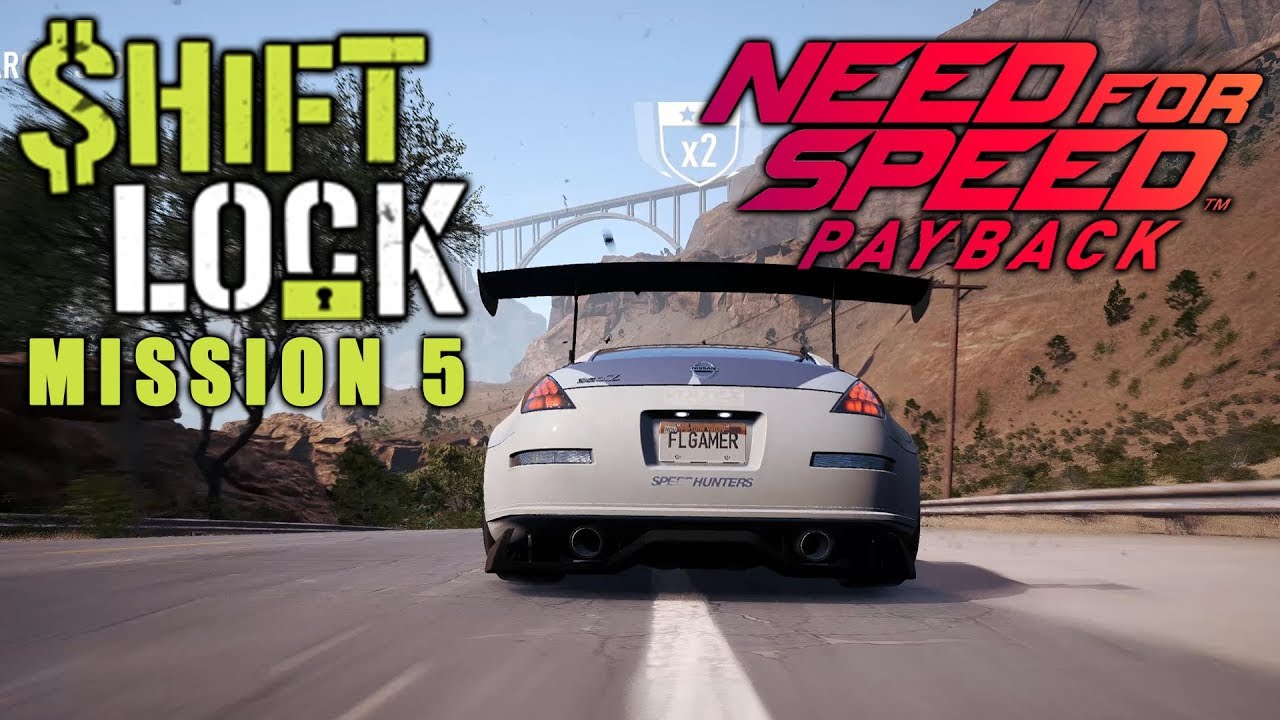 Need For Speed Payback $hift Lock Mission 5 UPS AND DOWNS DRIFT TRIAL