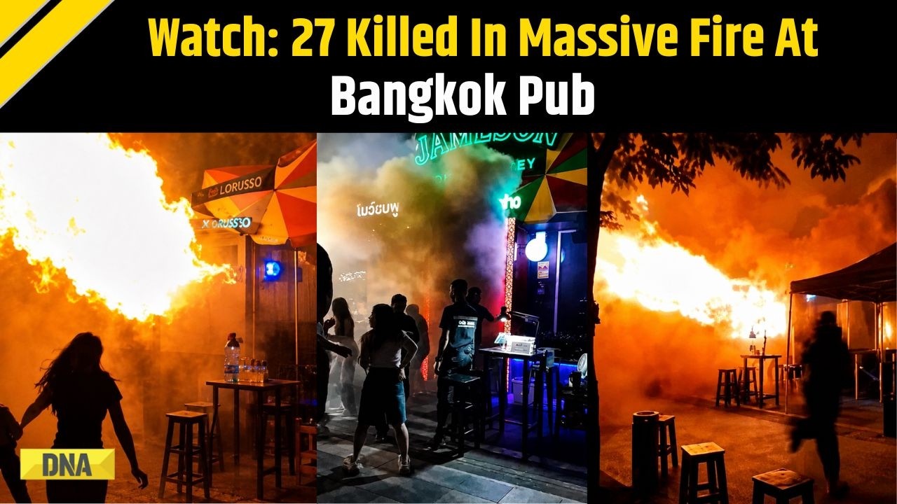 Bangkok Fire Accident: 27 Killed As Massive Fire Engulfs Pub In Bangkok, Several Others Hospitalised