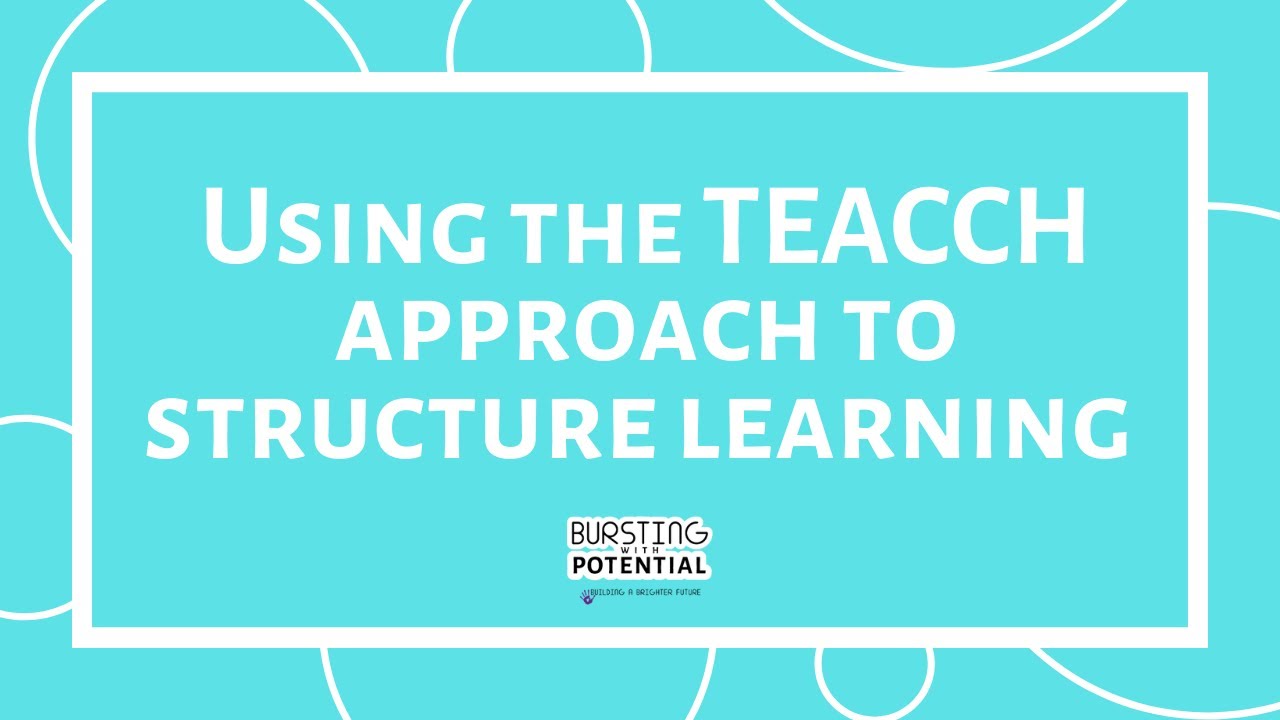 Using the TEACCH approach to structure learning
