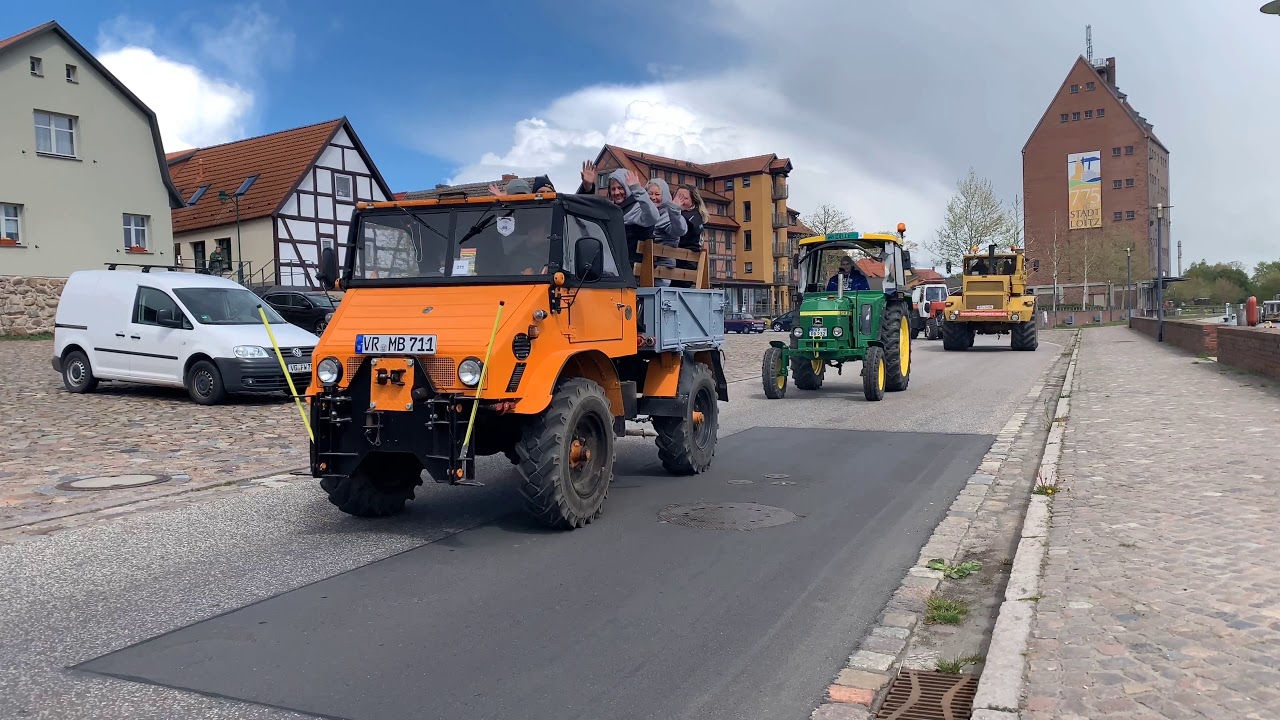 Ausfahrt Oldtimertreffen in Loitz
