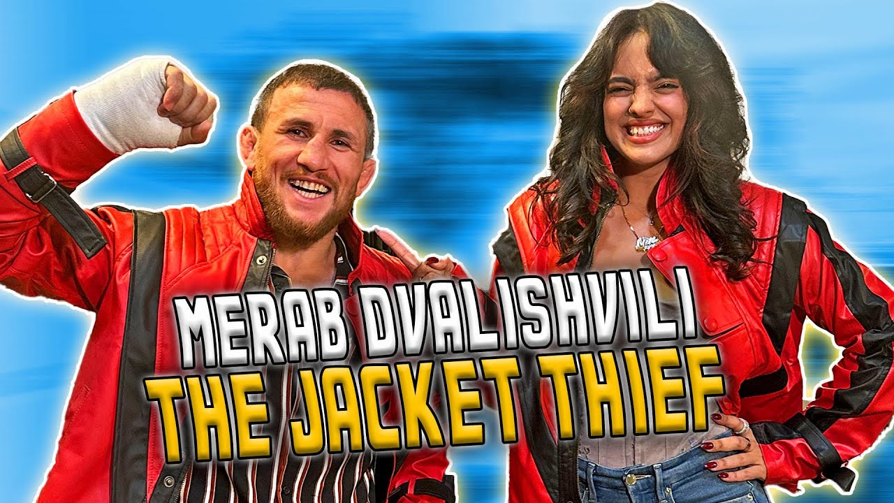 Why did Merab Dvalishvili steal the jacket?