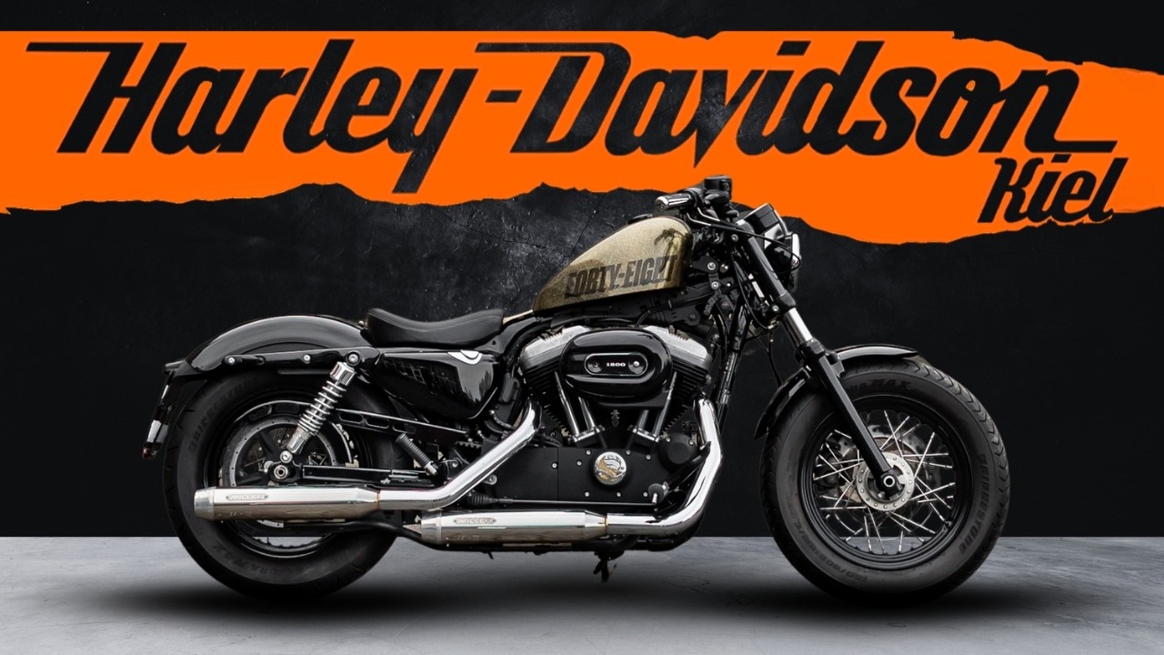 Harley-Davidson XL1200X SPORTSTER FORTY-EIGHT - Miller Auspuff -