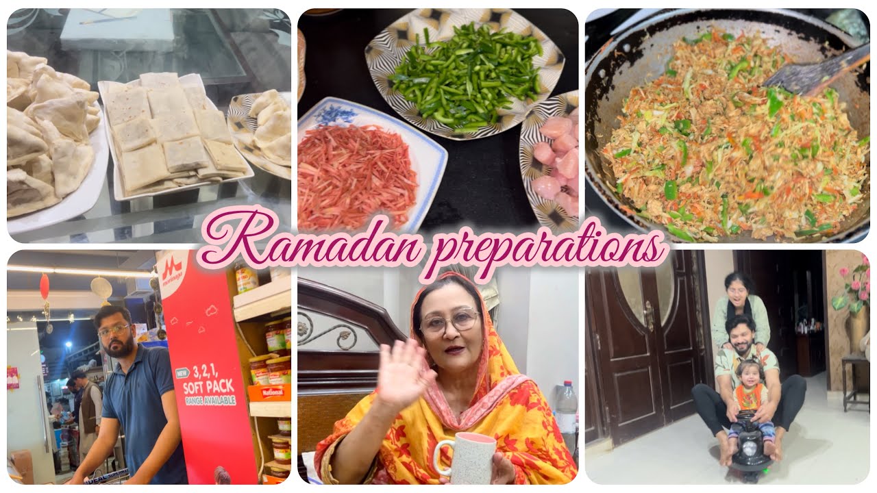 Ramadan preparations ✨💕| Momin ny surprise dia #ismatsharifvlogs #ramadan #ramadanpreparation #fyp 