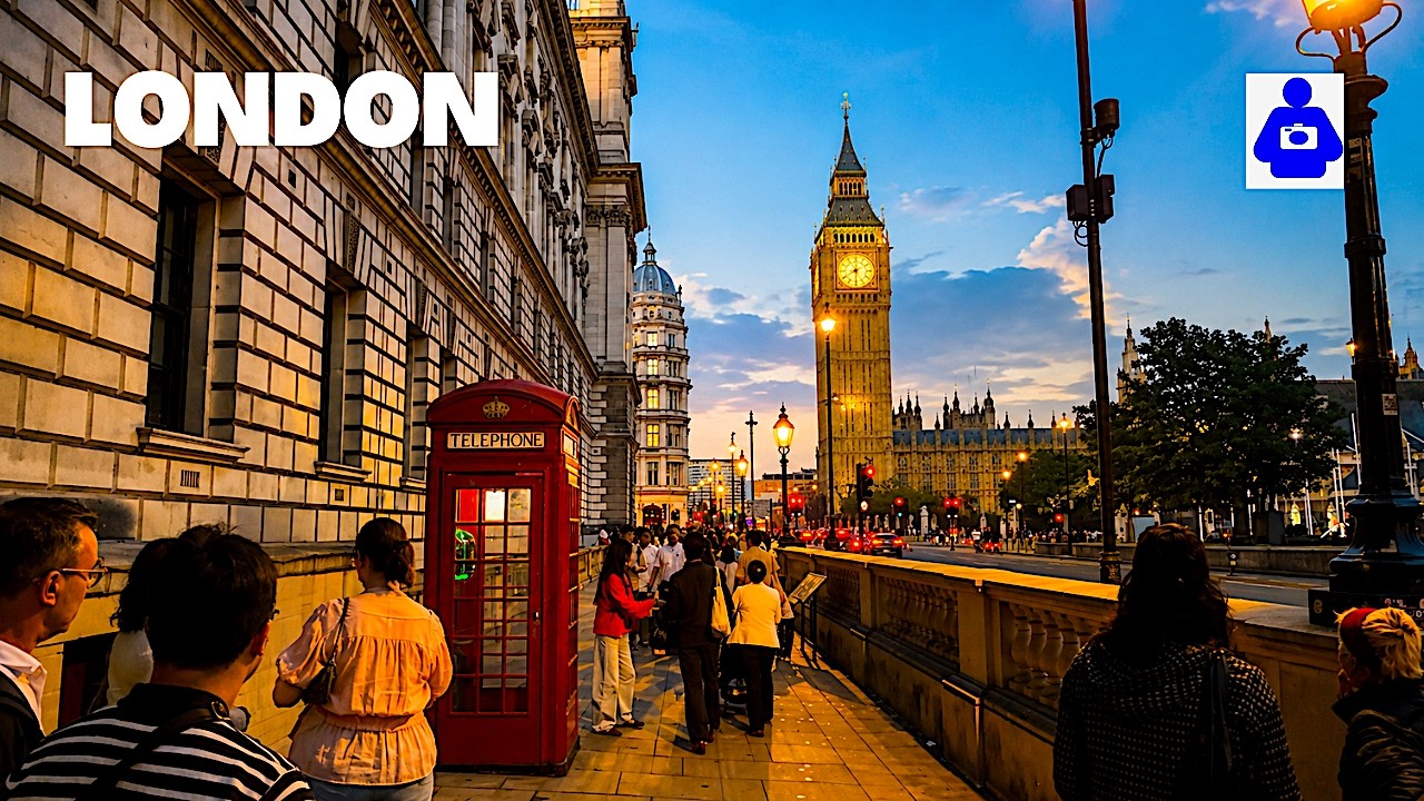 Central London Sunset Walk 2026 | WESTMINSTER CATHEDRAL & BIG BEN | London Summer Walk | 4K HDR