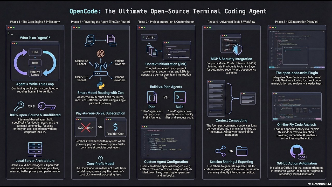 OpenCode: The Best Open Source AI Coding Agent? (Better than Cursor?)