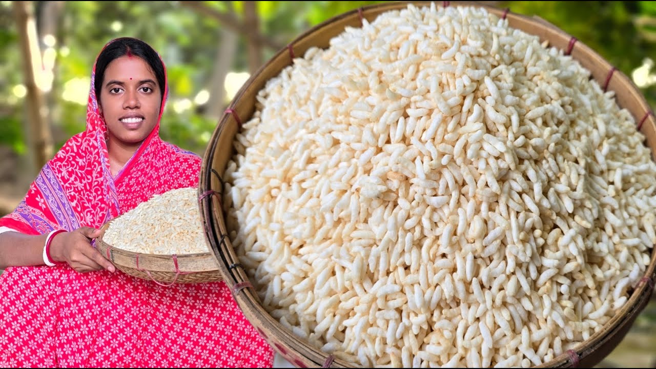 বালি ছাড়া চুলায় বানিয়ে নিন সাদা ফুলকো মচমচে মুড়ি যে কেউ বানাতে পারবে | Muri recipe | puffed rice