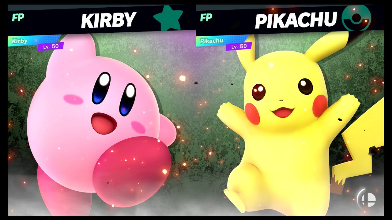 Super Smash Bros Ultimate Amiibo Fights – Request #19471 Kirby vs Pikachu