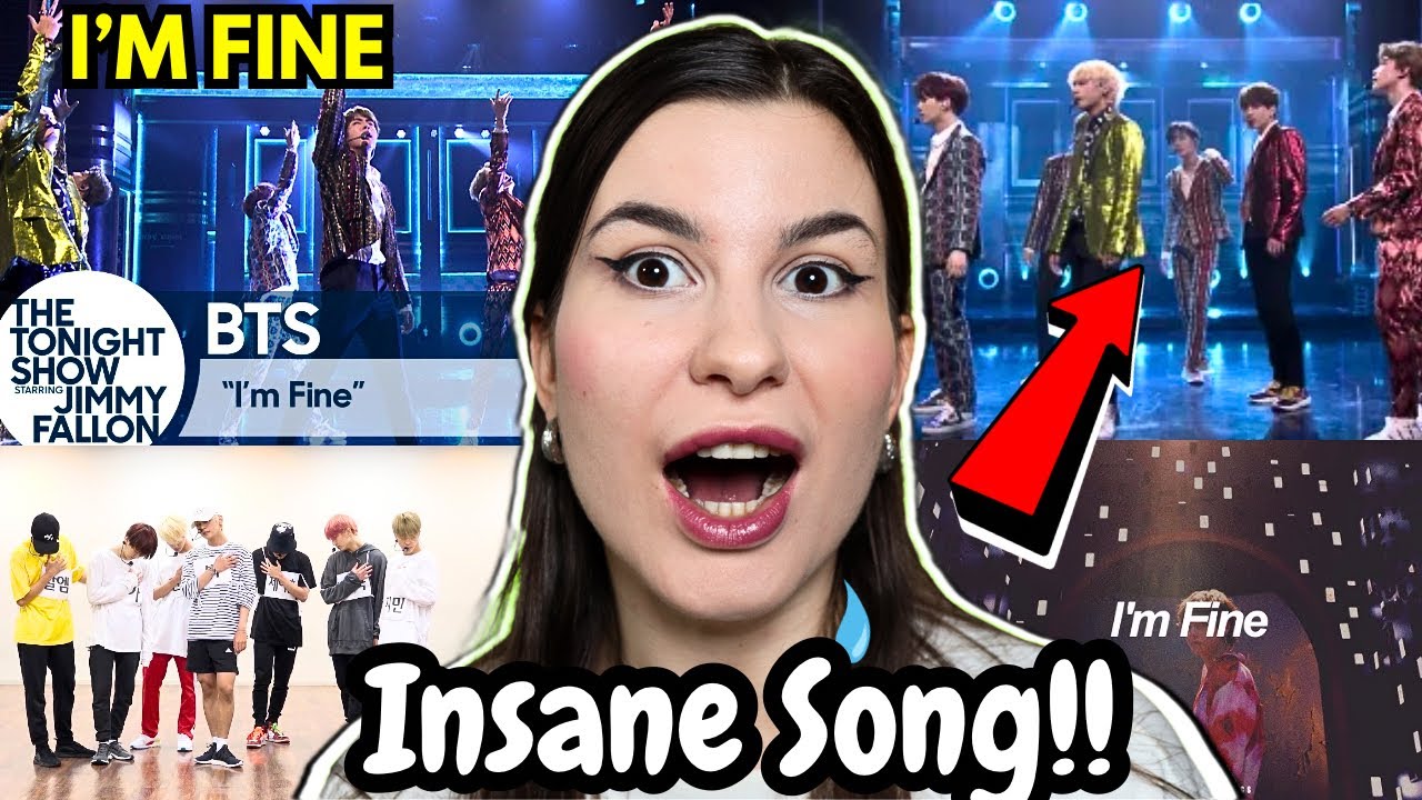 BTS – I’m Fine (LIVE + Lyrics + Dance Practice) | REACTION