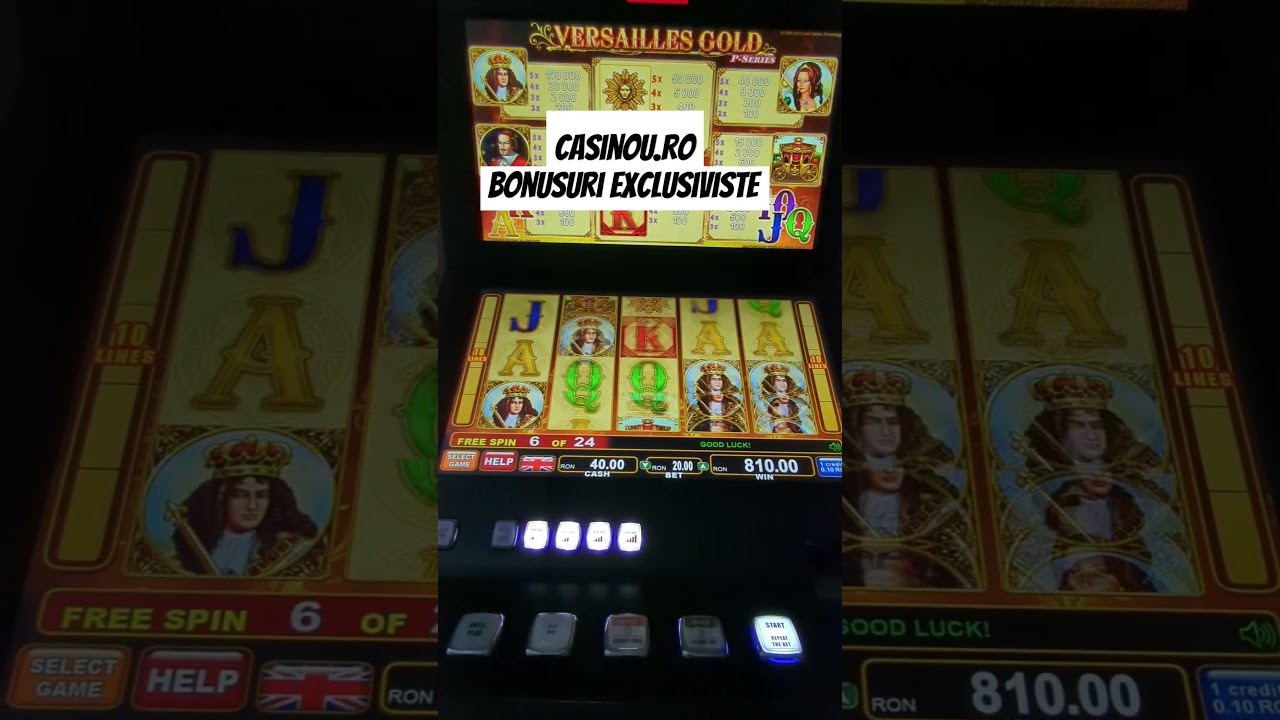 Pe final, reușesc să prind specială pe miza de 20 lei la Versailles Golf de la EGT #casino #bonus