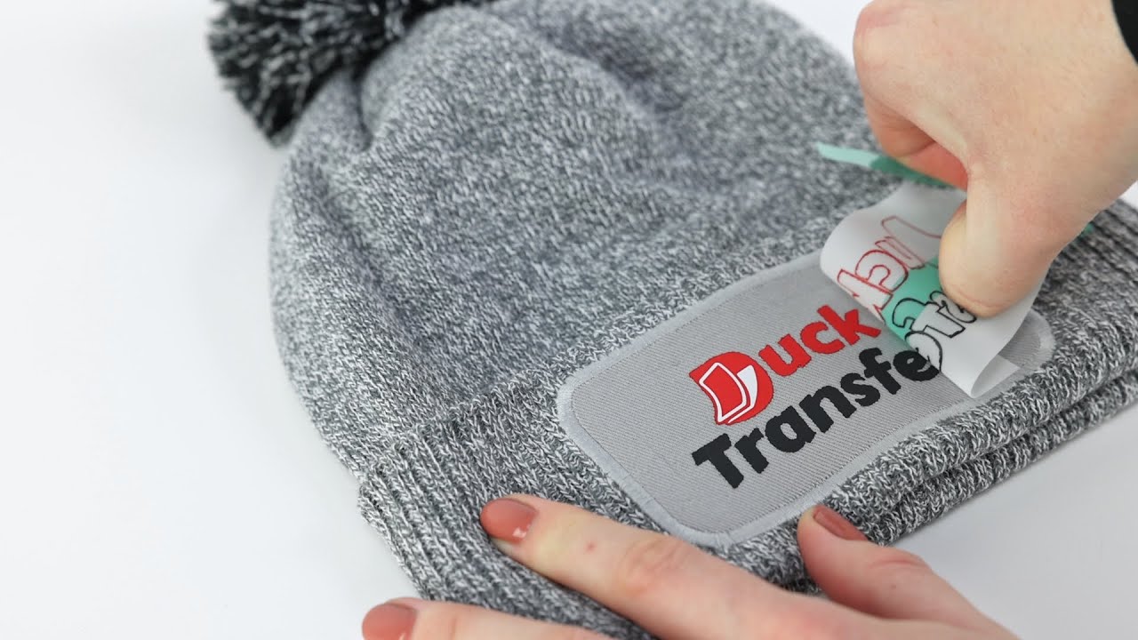Beanie - How to apply a silkscreen transfer ?