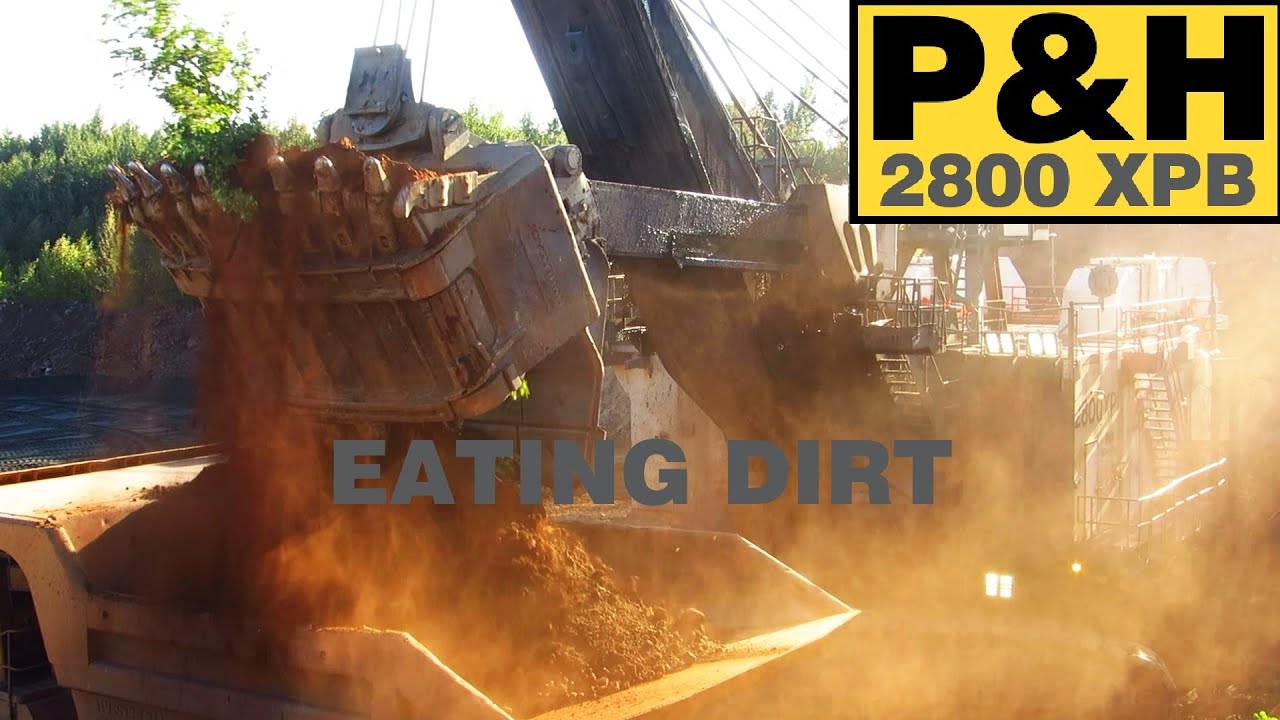 MEGA Digger Eating Dirt & Trees