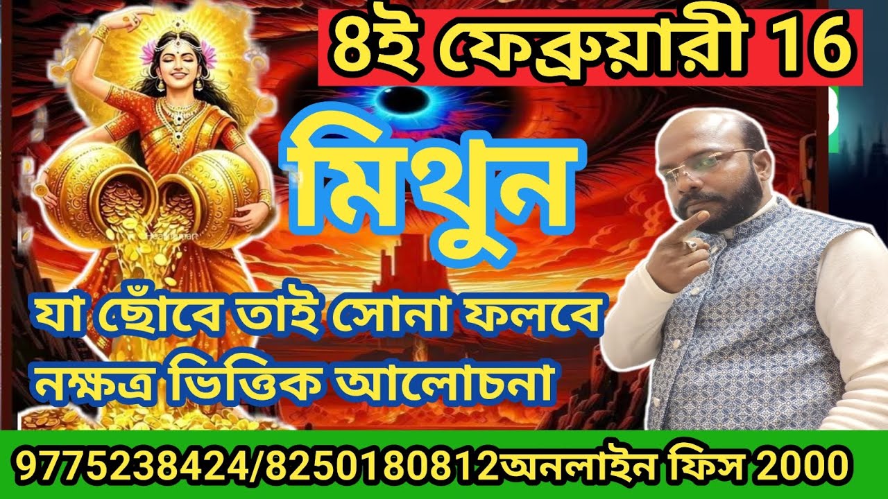 মিথুন রাশি #gemini জয় জয় কার হইবে যা ছোঁবে তাই সোনা @Astrosubratashastri09 