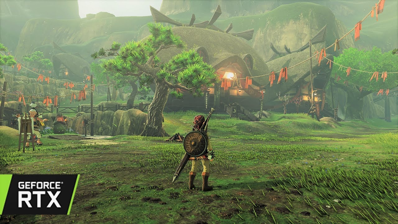 4K Zelda Breath Of The Wild | Seek Out Impa Walkthrough | Ultra Graphics ReShade RTGI | RTX 3070