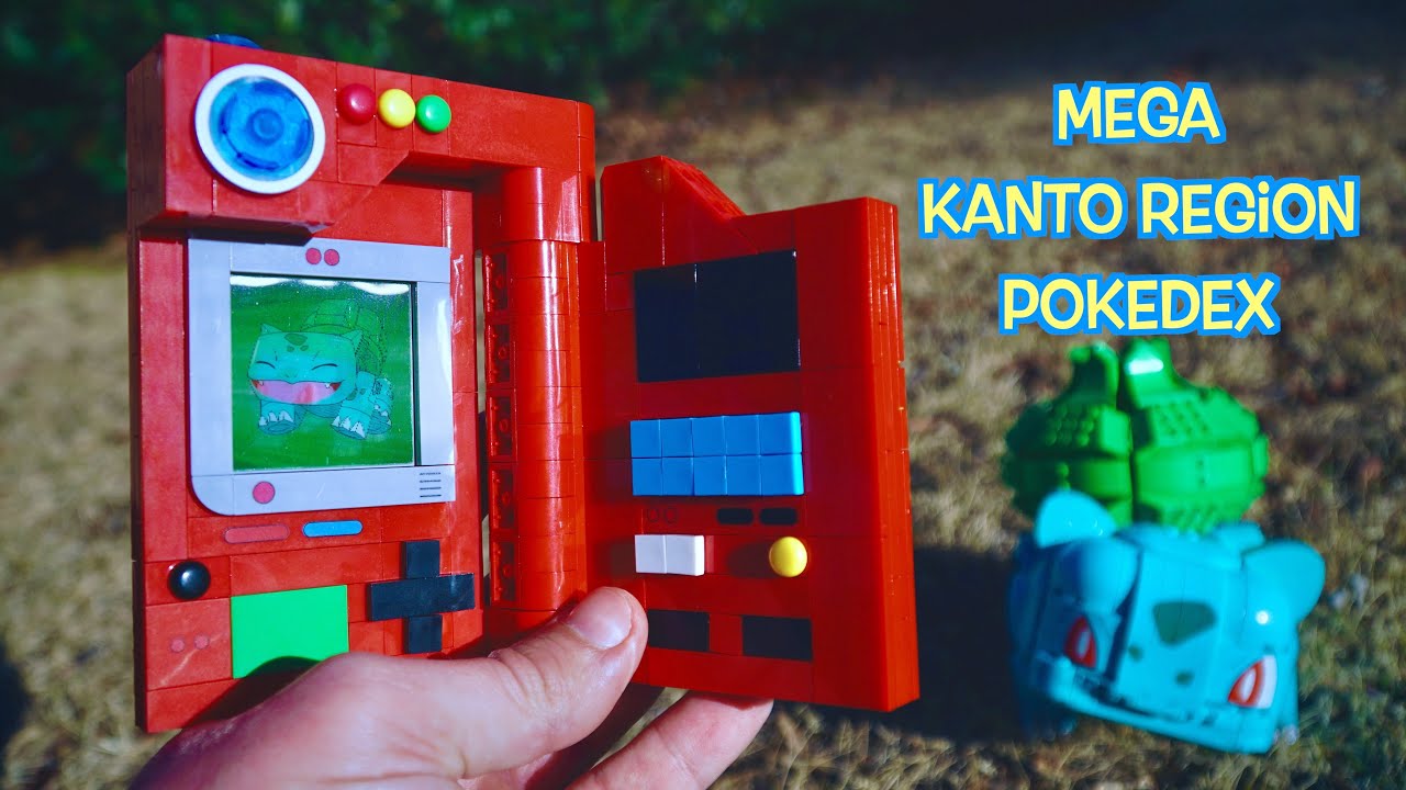 UNBOXING MEGA Kanto Region Buildable Pokedex