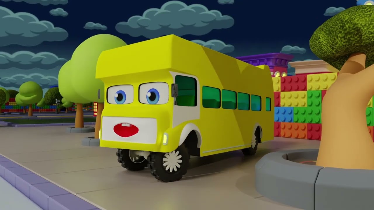 Ten little buses | Drive drive the bus | Wheels on the bus | Pilli Go Nursery Rhymes and Kids Song