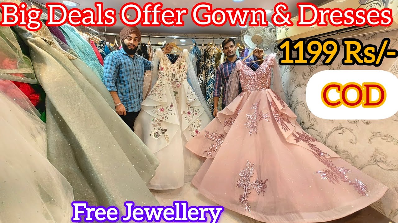 CHANDNI CHOWK DELHI Best Shop Gown & Crop-Top