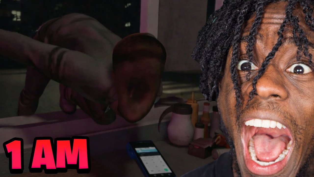 NEVER PLAY Roblox Scary Shawarma Kiosk: The ANOMALY at 1AM AT NIGHT..