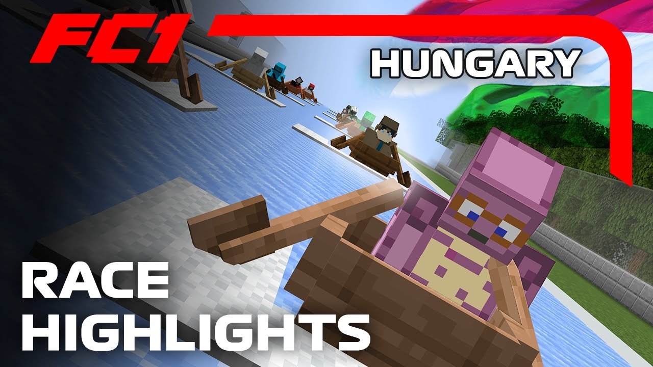 Hungaroring Havoc | Minecraft F1 Hungarian GP Boat Race
