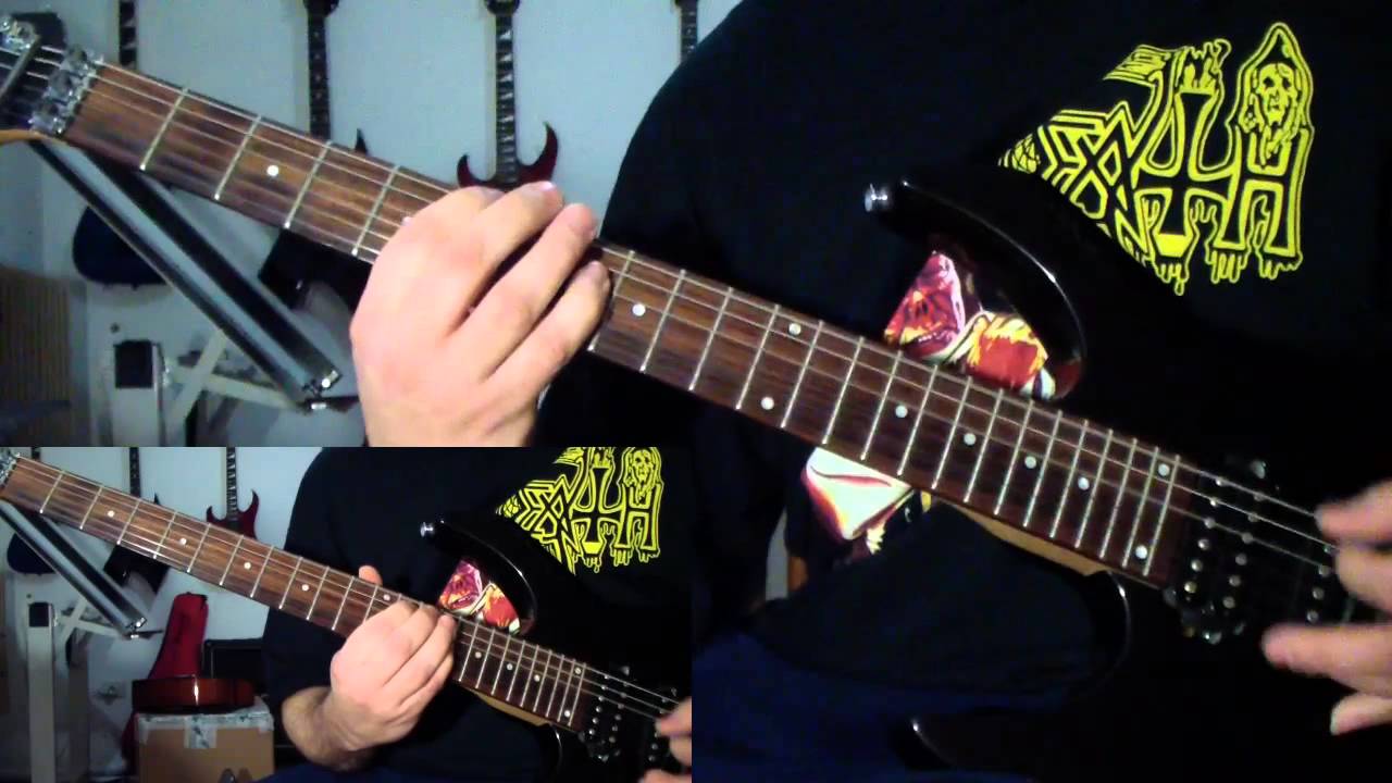 Death - Flesh and the Power it Holds (guitar cover)