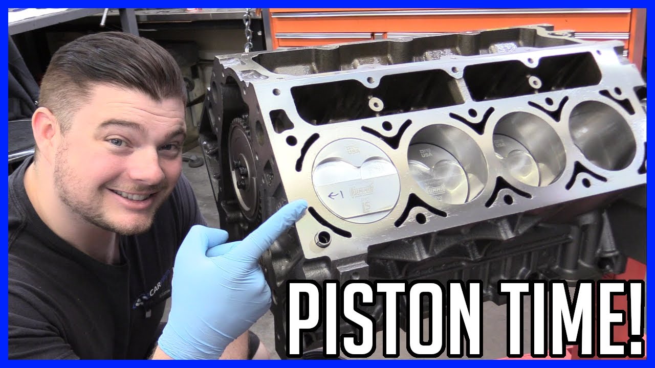 How to Build a 5.3L LS LM7 V8 - Part 5: Putting Pistons in the Engine!