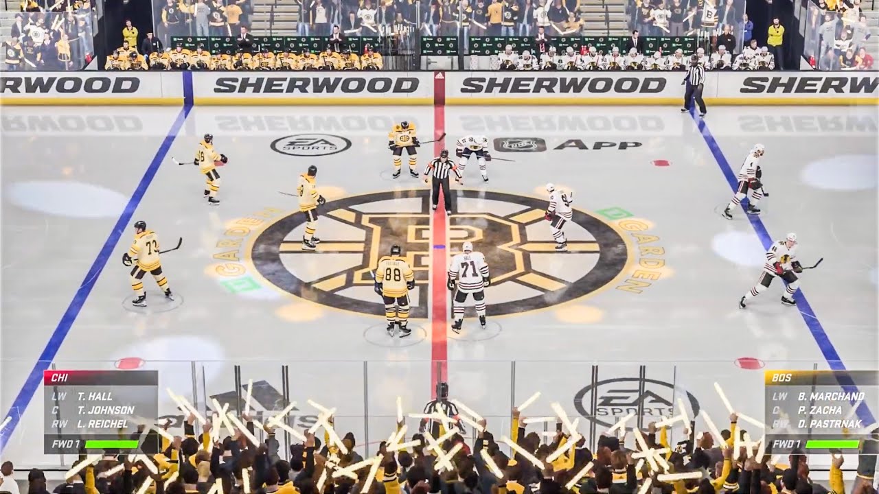Boston Bruins vs Chicago Blackhawks 10/11/2023 NHL 24 Gameplay