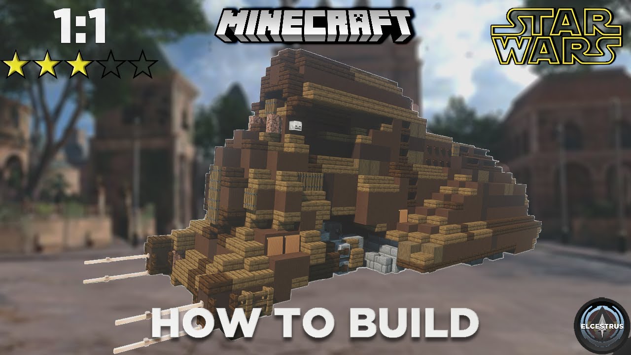 Trade Federation MTT | Minecraft Star Wars tutorial