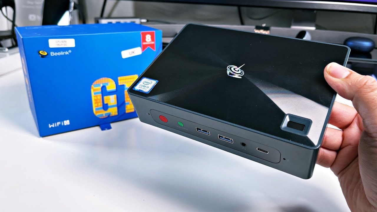 BEELINK GTi 10 Mini PC - Intel Core i5-8259U - 16GB+512GB - Win 10 Pro - Upgradable