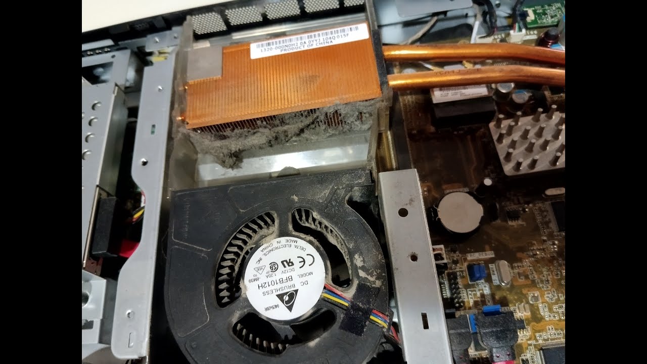 Desmontar HP TouchSmart 300-1210es - Limpieza y cambio disco por SSD