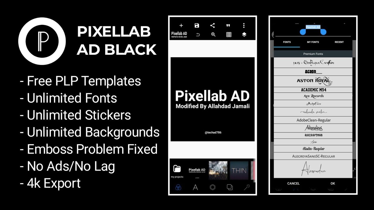 Download Dark | Pixellab black mod apk | Tech World