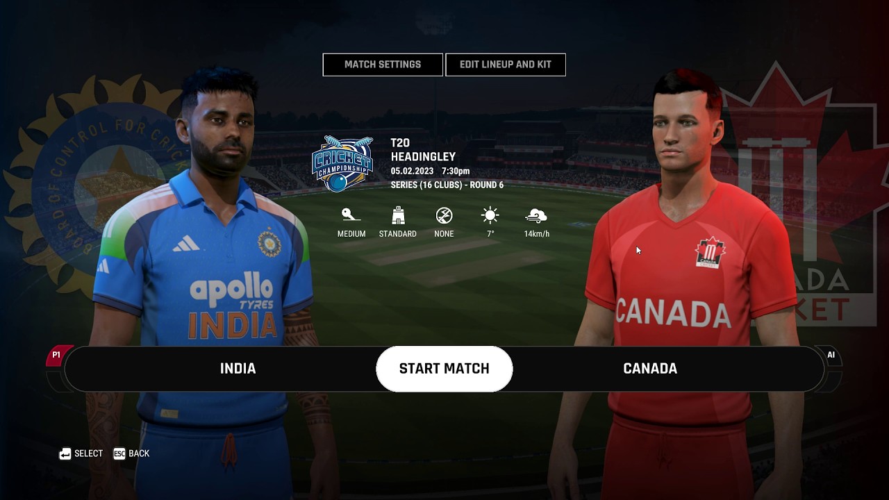 IND vs CANADA | Match No.45  | T20 World Cup | Cricket 2024 | 2026