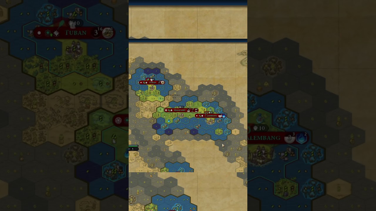 Indonesian (civ6) Jong Rush [build order] pt1