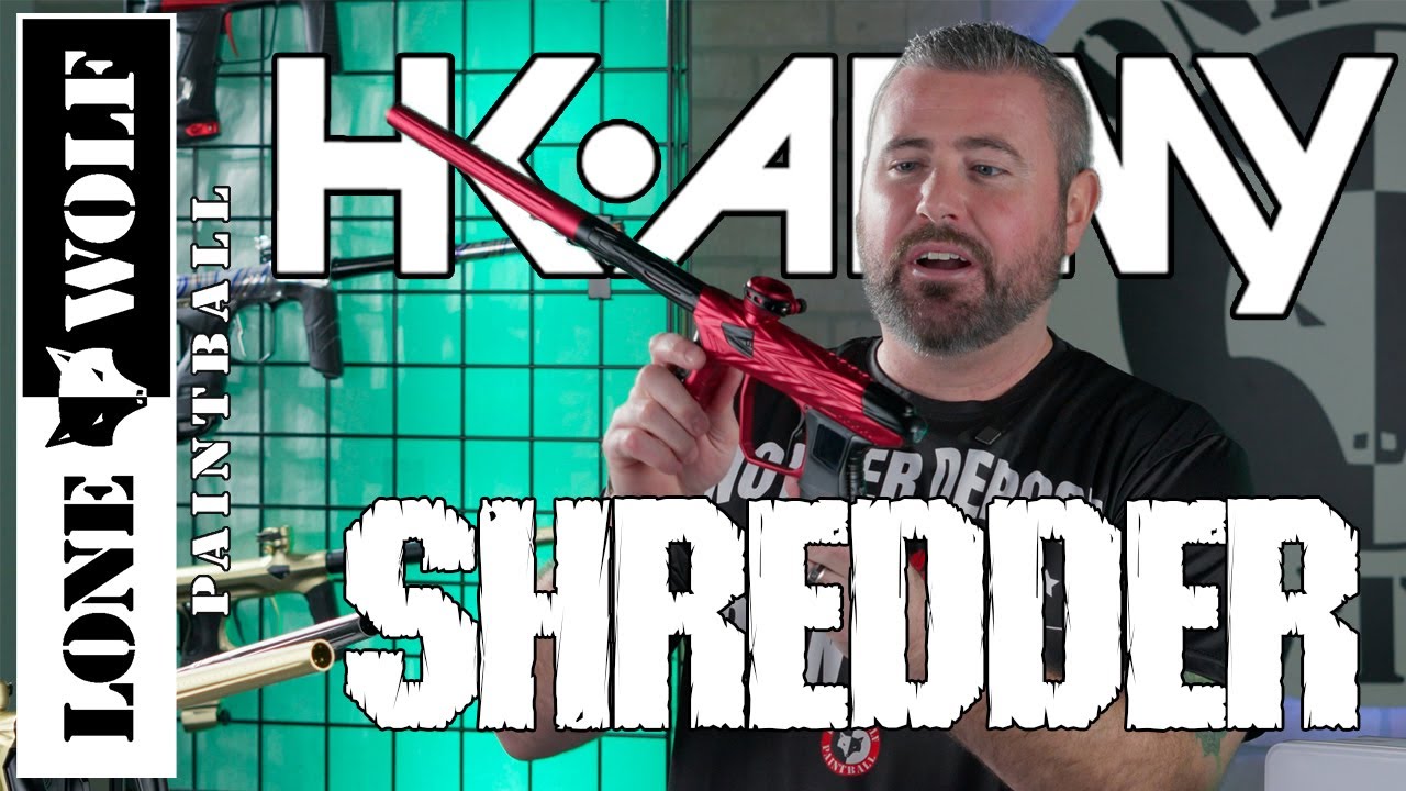HK Army Shredder DLX Luxe IDOL Unboxing, Review & Shooting Video | Lone Wolf Paintball